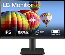 LG Bildschirm Ab 24 " Full HD LED IPS PC 100Hz 1ms Lautsprecher Integr HDMI