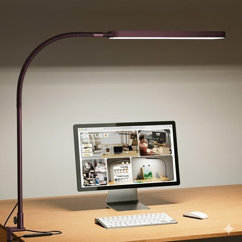 Led schreibtischlampe flexibel - schreibtischlampe,