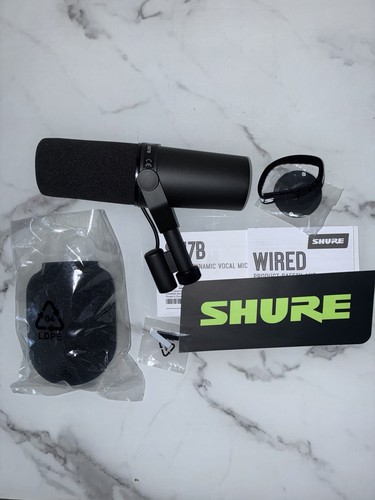 Shure sm7b podcast studio - shure,