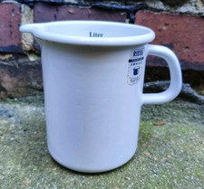 Schnabeltopf Milchtopf Emaille