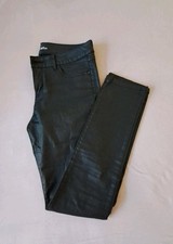 NEU ! Lederlook Skinny Jeans, Gr. 38  schwarz 