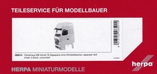 HERPA Teileservice 1:87 Lkw Fahrerhaus MB Actros´18 Gigaspace H0 085014