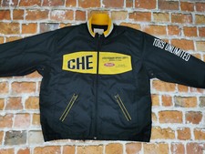 *CHEVIGNON CHE 1957 VINTAGE JACKE*TOG´S UNLIMITED*SCHWARZ POST GELB*GR L*TIP TOP