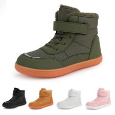 Kinder Winterschuhe Winterstiefel Warm Schneestiefel Gefüttert Boots Wasserdicht