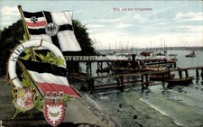 Ak Kiel, Kriegshafen, Wappen