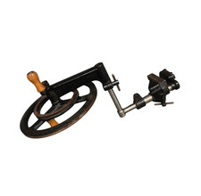 Handrad für Uhrmacher Drehbank Schwungrad Drehstuhl Ø 21 cm