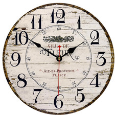 Wanduhr Holz 35,6 cm