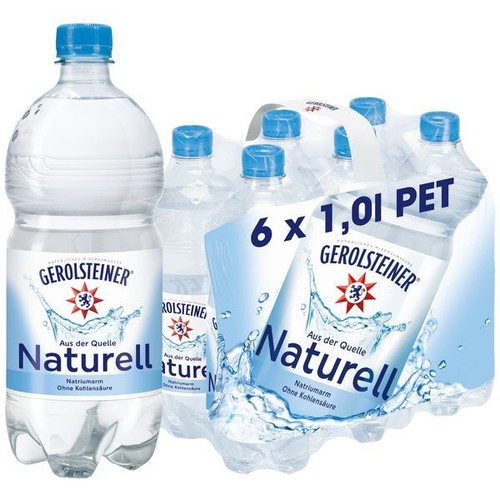 Gerolsteiner naturell - gerolsteiner,