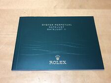 Faltblatt Booklet - ROLEX Oyster Perpetual Datejust II - Uhren - Spanisch