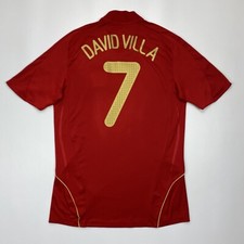 David Villa #7 Spanien 2008