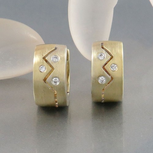Ohrringe creole 3 - cm, mit