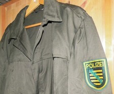 Polizei Police Einsatz Jacke Abzeichen Sachsen