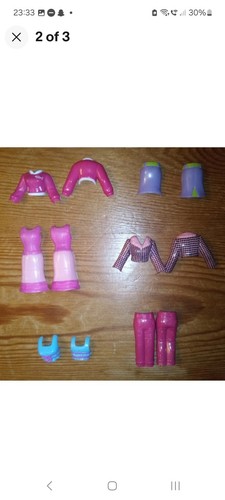Polly pocket magnet kleidung - magnet,