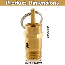Sicherheitsventil 8.5Bar G1/4