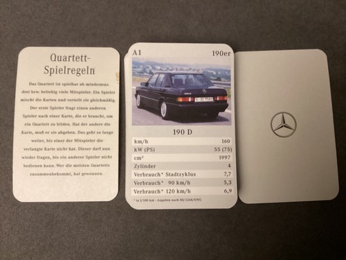 Quartett von mercedes benz - quartett,
