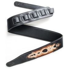 Leder gitarrengurt serpent - leder-gitarrengurt,