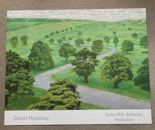 David hockney green valley - green,