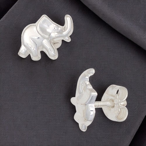 Kinder ohrstecker elefant 925 - elefant,