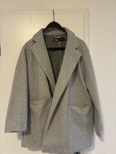 + ZARA  + + toller Mantel   +  grau + Wolljacke + XL + TOP