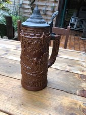 Bierkrug king mit - bierkrug, zinn