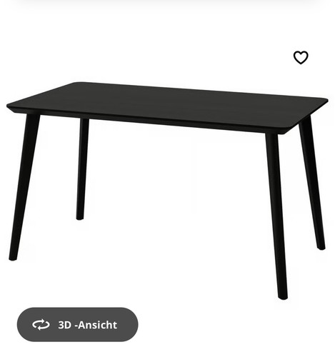 Ikea lisabo essentisch shwarz - ikea,