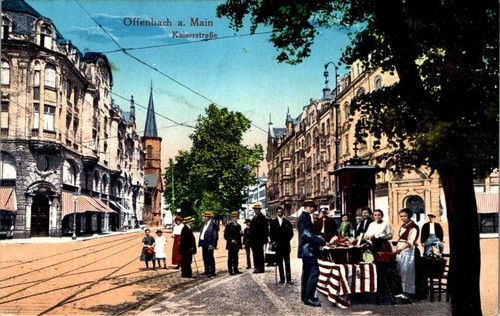Gruss aus offenbach - ak,