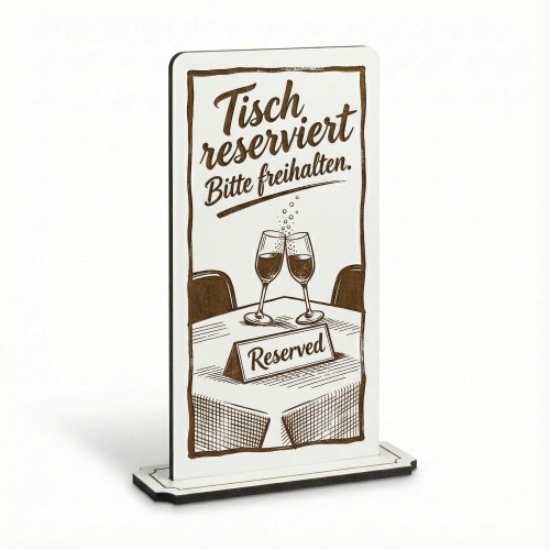 Aufsteller schild tisch - aufsteller,