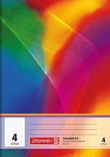 Schulheft Lin4 (4. Klasse) ohne Rand Din A5 von Brunnen
