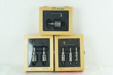 Bohrkronen Set 20mm bis 50mm in Holzcase 6 Bohrer in 3 Holzboxen