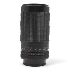 Objektiv Zoom Vivitar 70-300mm 70-300 mm 4.2-5.8 MC Macro Focusing für Canon FD