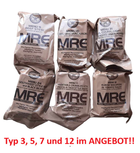 Mre army alle menüs nummer - army,