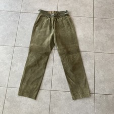 DAMEN  LANGE LEDER HOSE CA GR