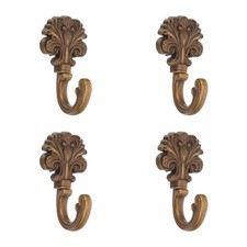 Set of 4 Vintage Kleiderhaken