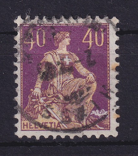 Schweiz 1908 helvetia mit - 1908,
