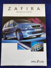Opel Zafira Irmscher Zubehör Prospekt 9.2004