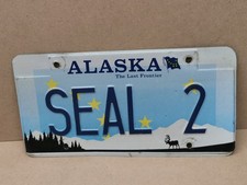 NUMMERNSCHILD USA  ALASKA "