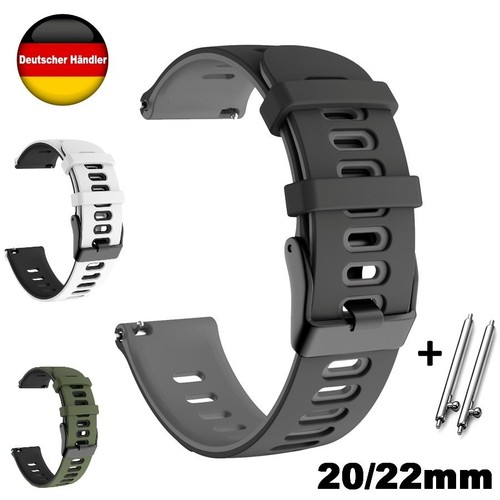 Silikon uhrenarmband 22mm - uhrenarmband, 20/22mm