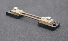 Mess-Shunt Messstrom 100A Spannungsabfall 100mV mit Stahlanschlüssen