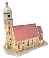 Kibri H0 141 Kirche Gotteshaus Gebäude Häuser ca. 21 x 12 x  18,5 cm H0 HO 1:87