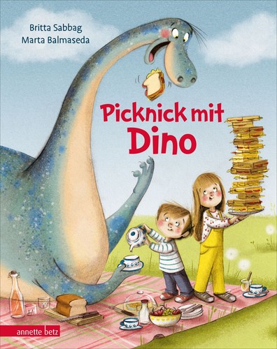 Picknick mit dino eine - picknick,