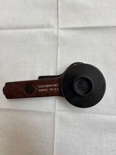 altes Mikrofon für militärischen Funk, Hand No. 3A - optisch super