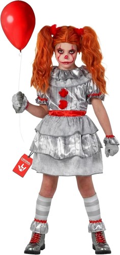 Horror clown kostüm kinder - clown,