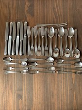 31 tlg DDR Besteck Smalcalda Unisil Lilie kleine Ausführung Messer Gabel Löffel