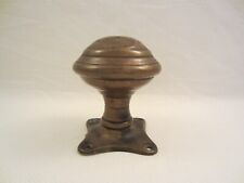ANTIKER MESSING BRONZE KNAUF VERZIERTER FENSTER GRIFF TÜR KNOPF RUND ANTIK & ALT