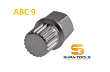 VW Felgenschloss Schlüssel T40004-ABC9, 21 Kant 21 Zahn Steck Nuss Radsicherung