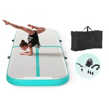 Air Turnmatte 3m×1m×10cm aufblasbare Tumbling Matte Gymnastikmatte Elektropumpe
