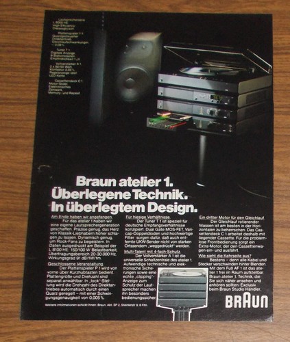 Seltene werbung vintage - seltene, braun