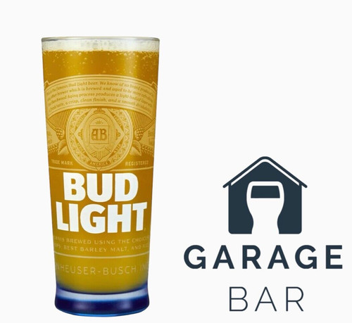 Single bud light pint bierglas - bud,