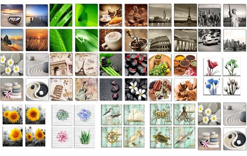 Bilder set stück 30x30 - 30x30, cm