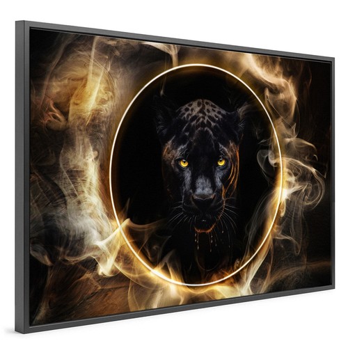 Wandbild leinwand mit rahmen - rahmen,